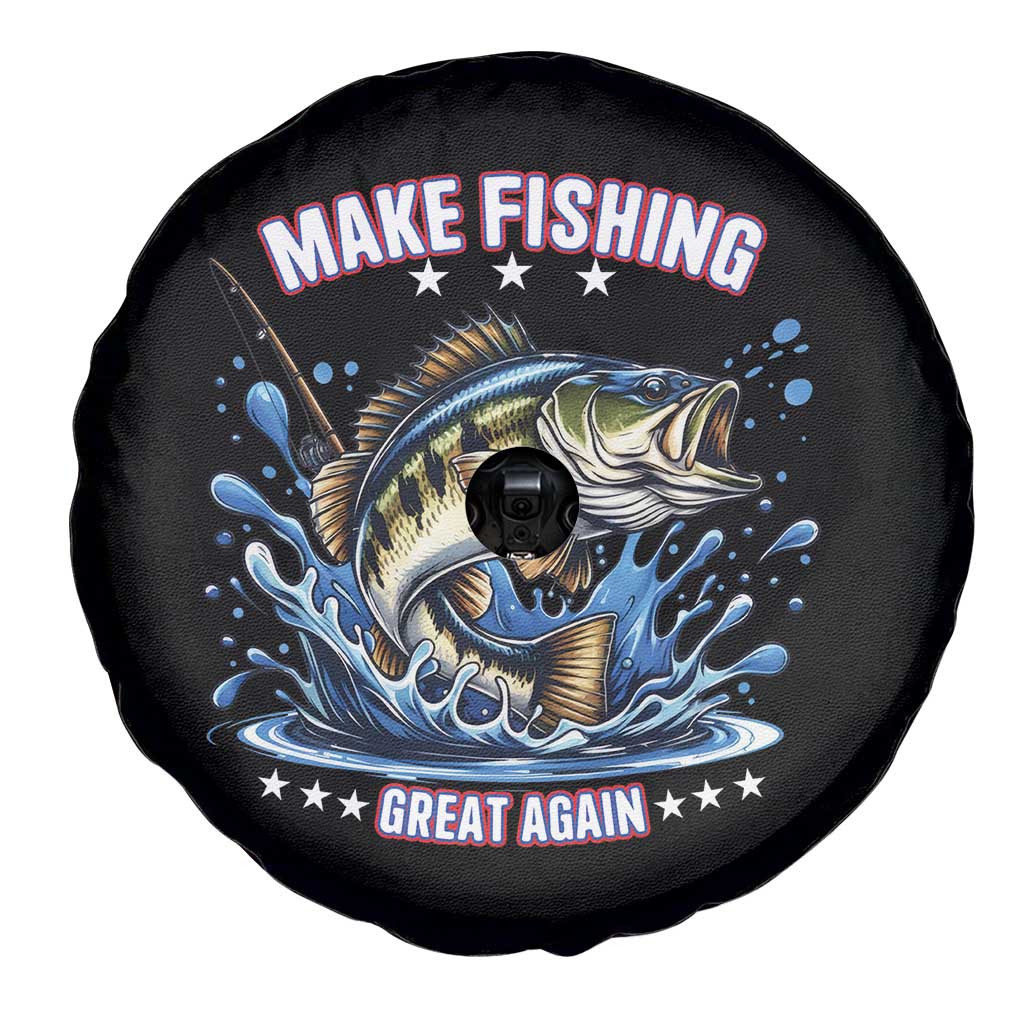 Funny Make Fishing Great Again Spare Tire Cover Fisherman Gift TS12 Print Your Wear