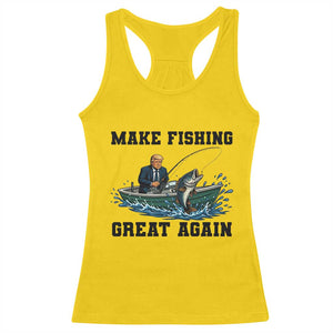 Funny Trump Racerback Tank Top Make Fishing Great Again American Flag Gift TS12 Daisy Print Your Wear
