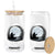 Funny Fisherman Gift Glass Can Bigfoot Fishing TS12 Print Your Wear