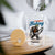 Id Rather Be Fishing Glass Can Funny Bigfoot Fishing TS12 Print Your Wear