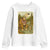 Funny Bigfoot Alien Youth Sweatshirt Fishing Lover Gift TS12 White Print Your Wear