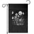 Halloween Skeleton Fishing Garden Flag Funny Fisherman Gift TS12 Black Print Your Wear