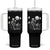 Halloween Skeleton Fishing Tumbler With Handle Funny Fisherman Gift TS12 One Size: 40 oz Black Print Your Wear