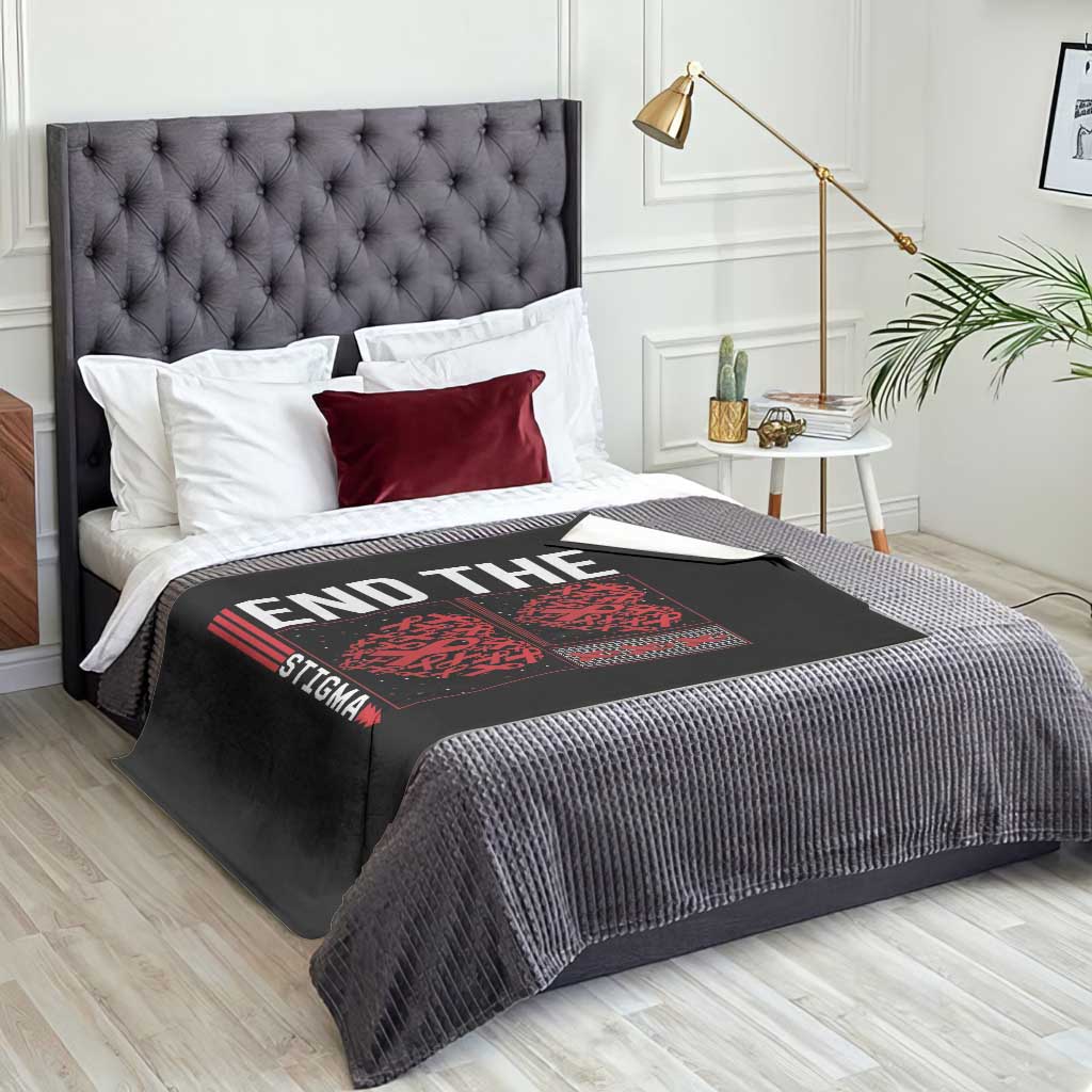 HIV Awareness End The Stigma Throw Blanket World AIDS Day Gift TS12 Print Your Wear