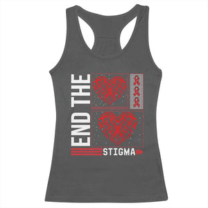 HIV Awareness End The Stigma Racerback Tank Top World AIDS Day Gift - Print Your Wear