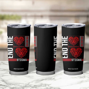 HIV Awareness End The Stigma Tumbler Cup World AIDS Day Gift TS12 Print Your Wear