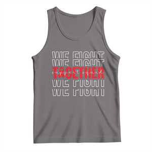 We Fight Together Support Squad HIV Awareness Gift Tank Top TS12 Deep Heather Print Your Wear