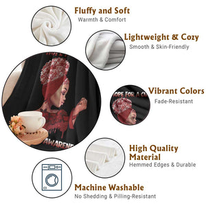 Hope For A Cure HIV Awareness Throw Blanket Support Squad Gift TS12 Print Your Wear