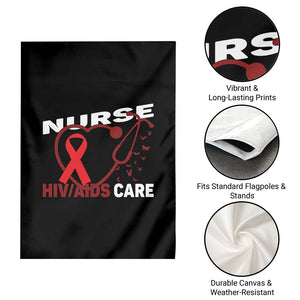 Healthcare Hero HIV AIDS Care Nurse Gift Garden Flag TS12 Print Your Wear