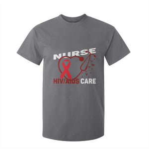 Healthcare Hero HIV AIDS Care Nurse Gift T Shirt For Kid TS12 Charcoal Print Your Wear