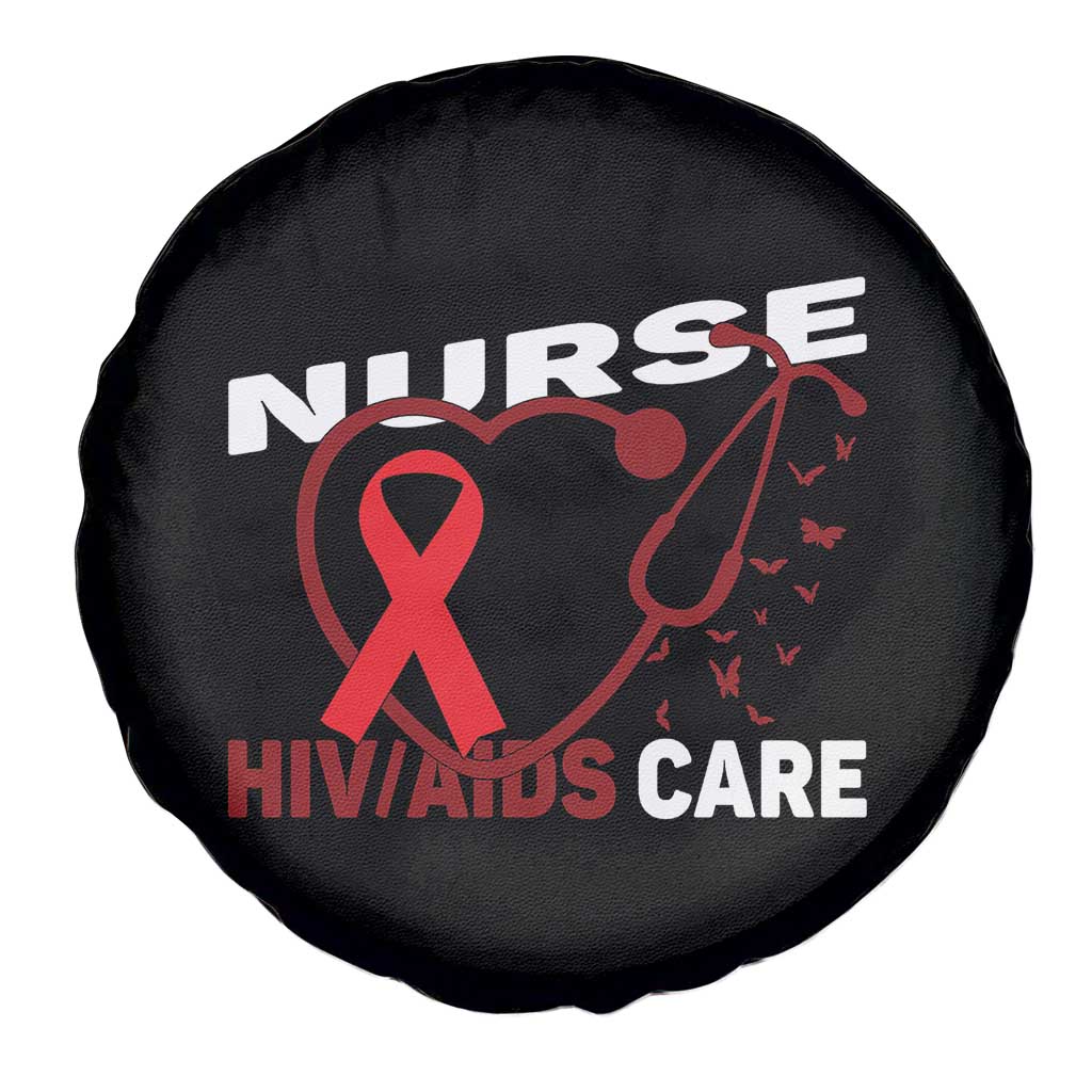 Healthcare Hero HIV AIDS Care Nurse Gift Spare Tire Cover TS12 Print Your Wear