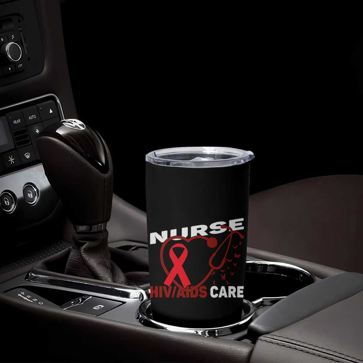 Healthcare Hero HIV AIDS Care Nurse Gift Tumbler Cup TS12 Print Your Wear