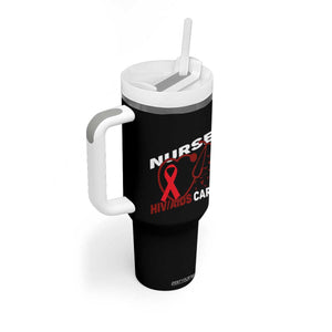 Healthcare Hero HIV AIDS Care Nurse Gift Tumbler With Handle TS12 Print Your Wear