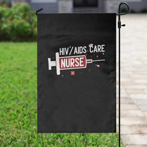 HIV AIDS Care Nurse Garden Flag Red Ribbon Support Gift TS12 Print Your Wear