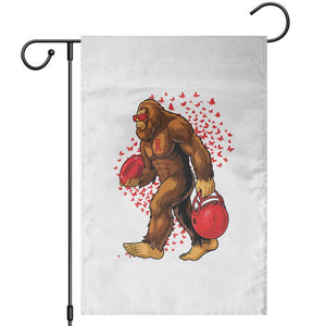 Funny Bigfoot Football Garden Flag Support HIV Awareness Gift TS12 Black Print Your Wear