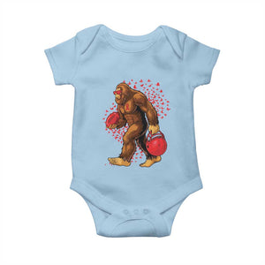 Funny Bigfoot Football Baby Onesie Support HIV Awareness Gift TS12 Light Blue Print Your Wear