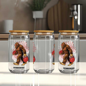 Funny Bigfoot Football Glass Can Support HIV Awareness Gift TS12 Print Your Wear