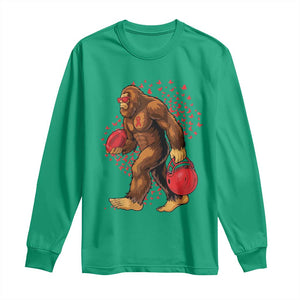 Funny Bigfoot Football Long Sleeve Shirt Support HIV Awareness Gift TS12 Irish Green Print Your Wear