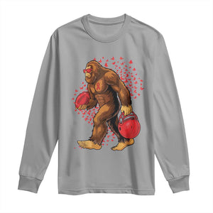 Funny Bigfoot Football Long Sleeve Shirt Support HIV Awareness Gift TS12 Sport Gray Print Your Wear