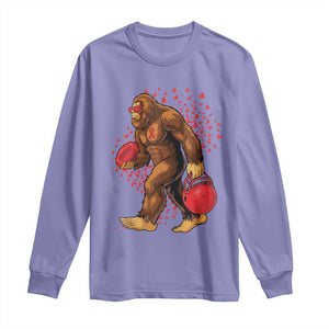 Funny Bigfoot Football Long Sleeve Shirt Support HIV Awareness Gift TS12 Violet Print Your Wear