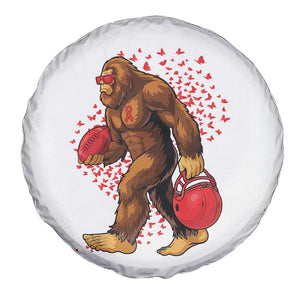 Funny Bigfoot Football Spare Tire Cover Support HIV Awareness Gift TS12 Print Your Wear