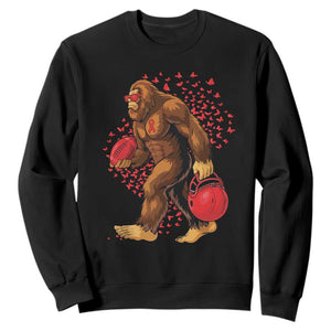 Funny Bigfoot Football Sweatshirt Support HIV Awareness Gift TS12 Black Print Your Wear