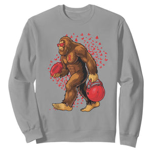 Funny Bigfoot Football Sweatshirt Support HIV Awareness Gift TS12 Sport Gray Print Your Wear