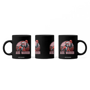 Christmas Santa Bigfoot HIV Awareness Coffee Mug Retro Vintage Style Gift TS12 Print Your Wear