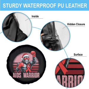 Christmas Santa Bigfoot HIV Awareness Spare Tire Cover Retro Vintage Style Gift TS12 Print Your Wear