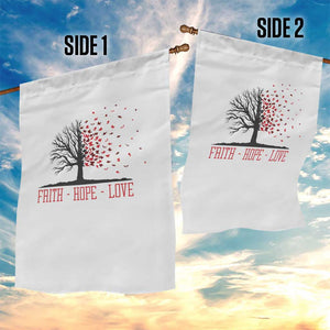 World AIDS Day Awareness Gift Garden Flag Faith Hope Love TS12 Print Your Wear
