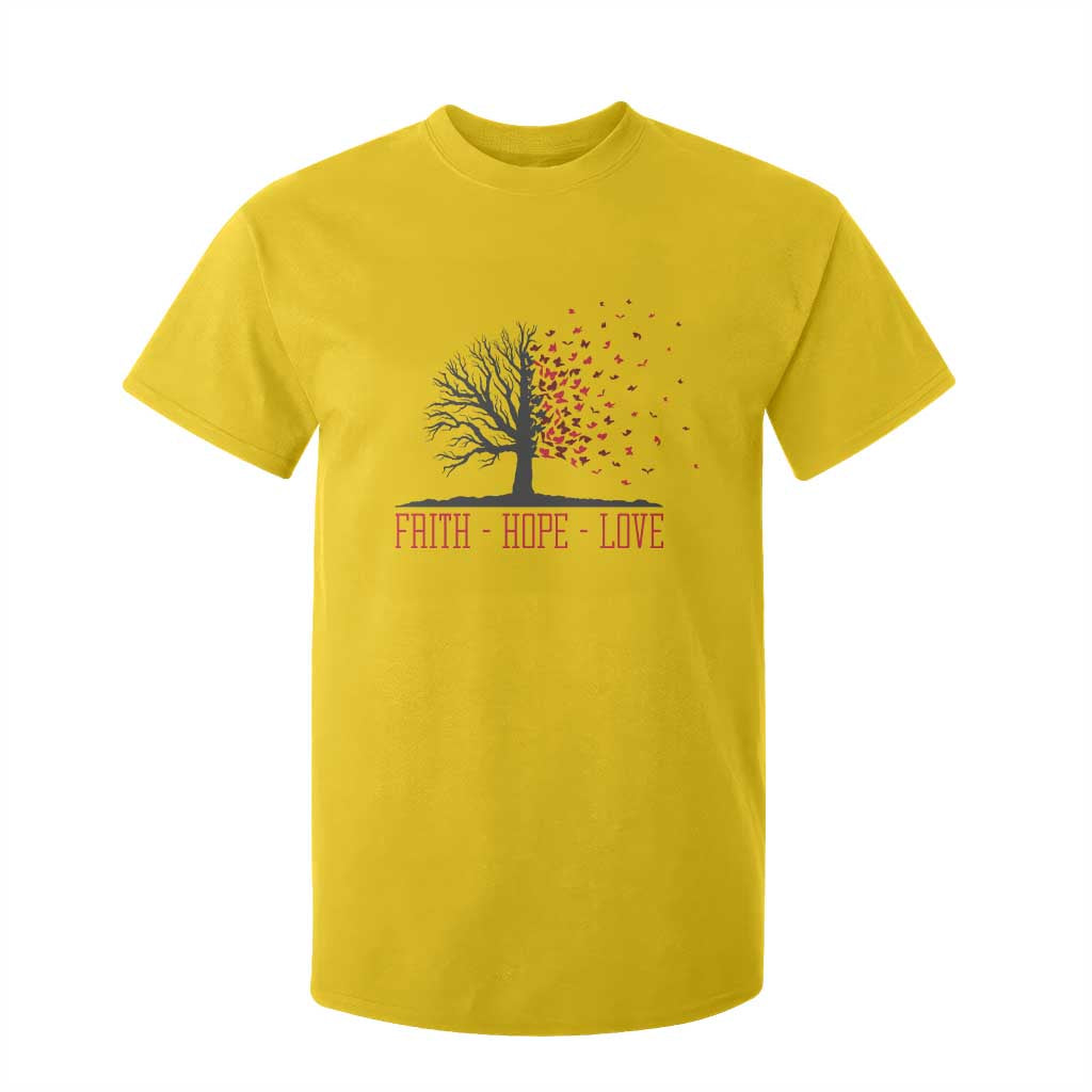 World AIDS Day Awareness Gift T Shirt For Kid Faith Hope Love TS12 Daisy Print Your Wear
