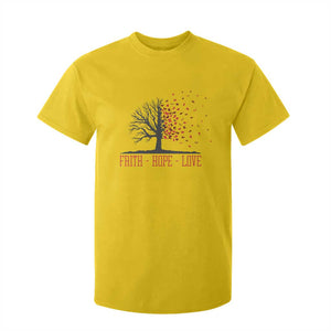 World AIDS Day Awareness Gift T Shirt For Kid Faith Hope Love TS12 Daisy Print Your Wear