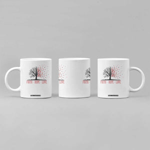 World AIDS Day Awareness Gift Coffee Mug Faith Hope Love TS12 Print Your Wear