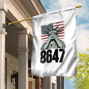 8647 Statue Of Liberty Garden Flag Political Satire Protest Poster Graphic TS12 Print Your Wear