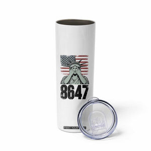 8647 Statue Of Liberty Skinny Tumbler Political Satire Protest Poster Graphic TS12 Print Your Wear