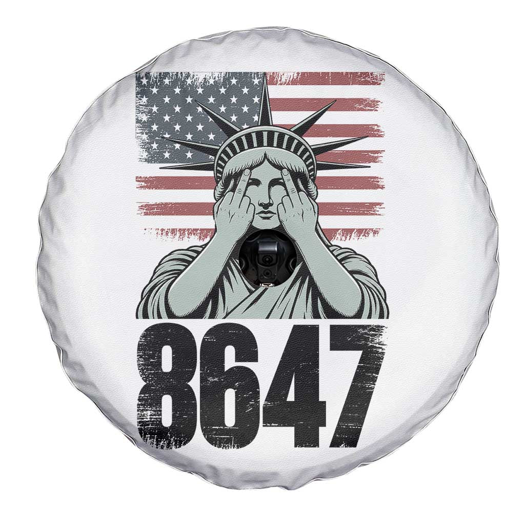 8647 Statue Of Liberty Spare Tire Cover Political Satire Protest Poster Graphic TS12 Print Your Wear