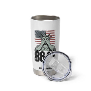 8647 Statue Of Liberty Tumbler Cup Political Satire Protest Poster Graphic TS12 Print Your Wear