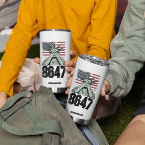 8647 Statue Of Liberty Tumbler Cup Political Satire Protest Poster Graphic TS12 Print Your Wear