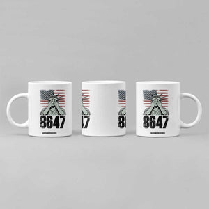 8647 Statue Of Liberty Coffee Mug Political Satire Protest Poster Graphic TS12 Print Your Wear