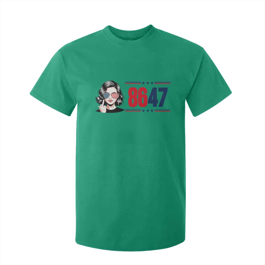 Political Activist 8647 T Shirt For Kid Freedom Satire Protest Graphic TS12 Irish Green Print Your Wear