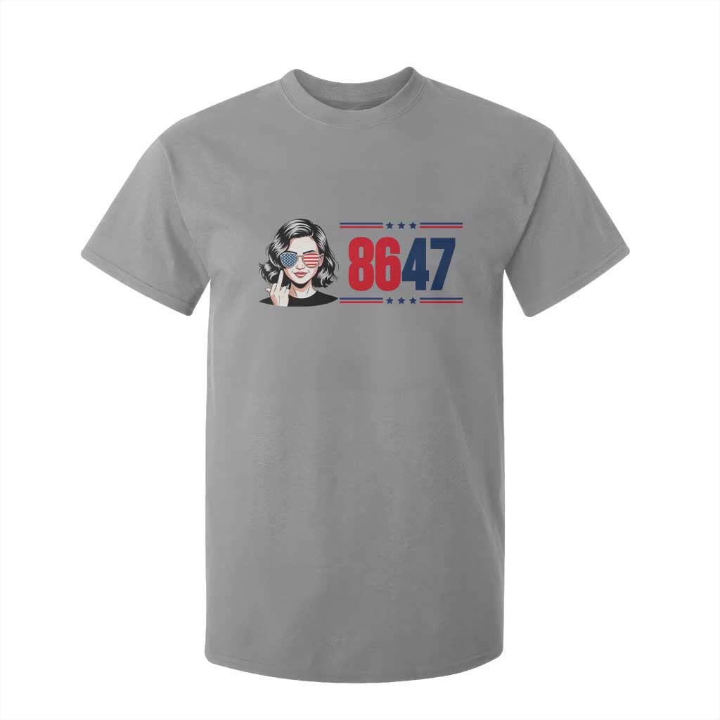 Political Activist 8647 T Shirt For Kid Freedom Satire Protest Graphic TS12 Sport Gray Print Your Wear