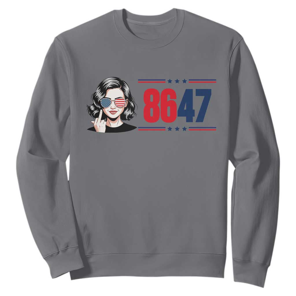 Political Activist 8647 Sweatshirt Freedom Satire Protest Graphic TS12 Charcoal Print Your Wear