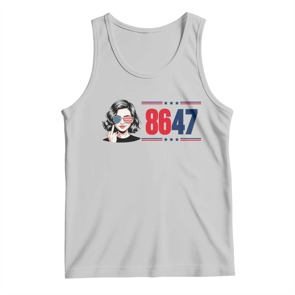 Political Activist 8647 Tank Top Freedom Satire Protest Graphic TS12 Ash Print Your Wear