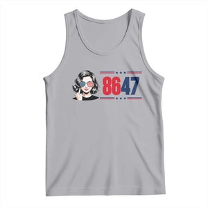 Political Activist 8647 Tank Top Freedom Satire Protest Graphic TS12 Athletic Heather Print Your Wear