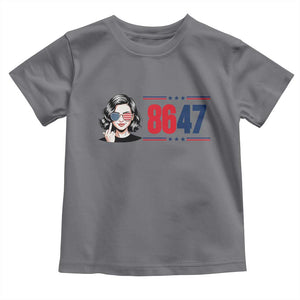 Political Activist 8647 Toddler T Shirt Freedom Satire Protest Graphic TS12 Charcoal Print Your Wear