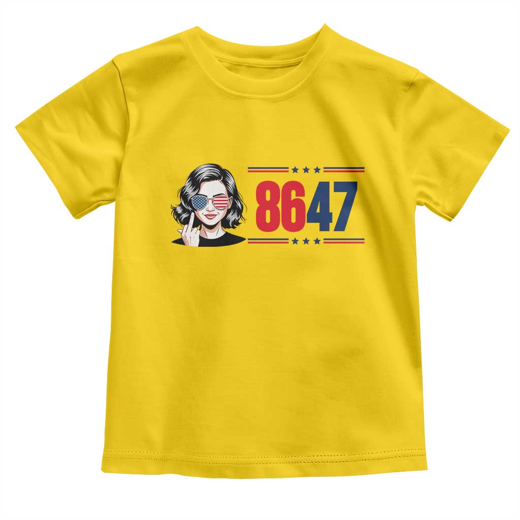 Political Activist 8647 Toddler T Shirt Freedom Satire Protest Graphic TS12 Daisy Print Your Wear
