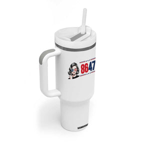 Political Activist 8647 Tumbler With Handle Freedom Satire Protest Graphic TS12 Print Your Wear