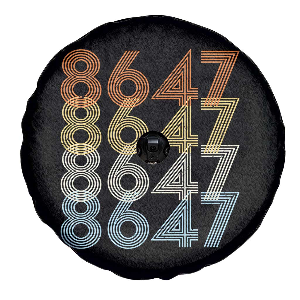 Retro Vintage 8647 Spare Tire Cover Freedom Protest Stripe Graphic TS12 Print Your Wear