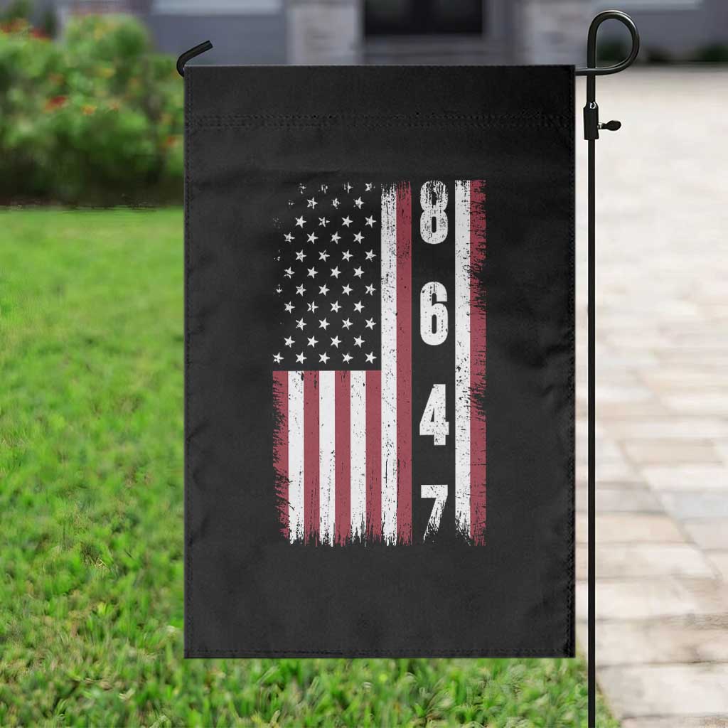 8647 Vintage US Flag Garden Flag Political Expression Apparel For Democrats TS12 Print Your Wear