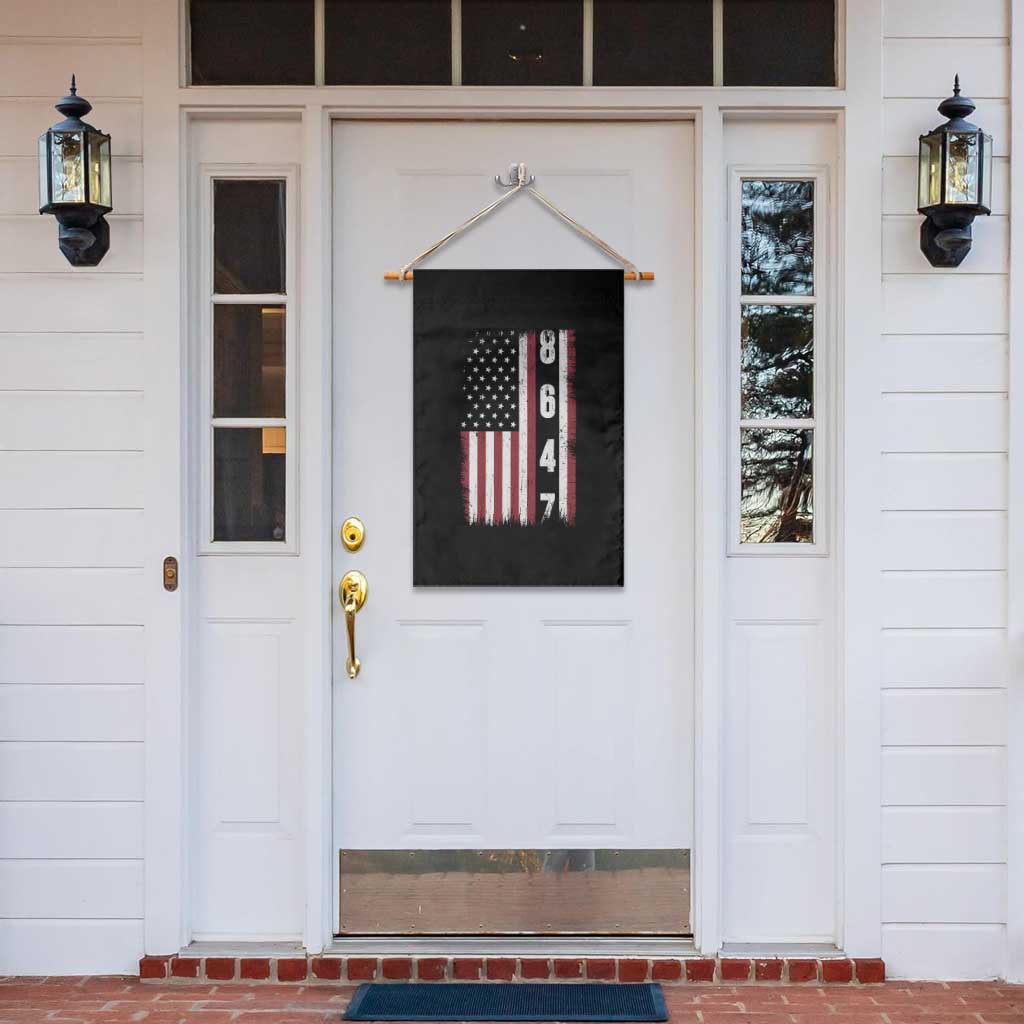 8647 Vintage US Flag Garden Flag Political Expression Apparel For Democrats TS12 Print Your Wear